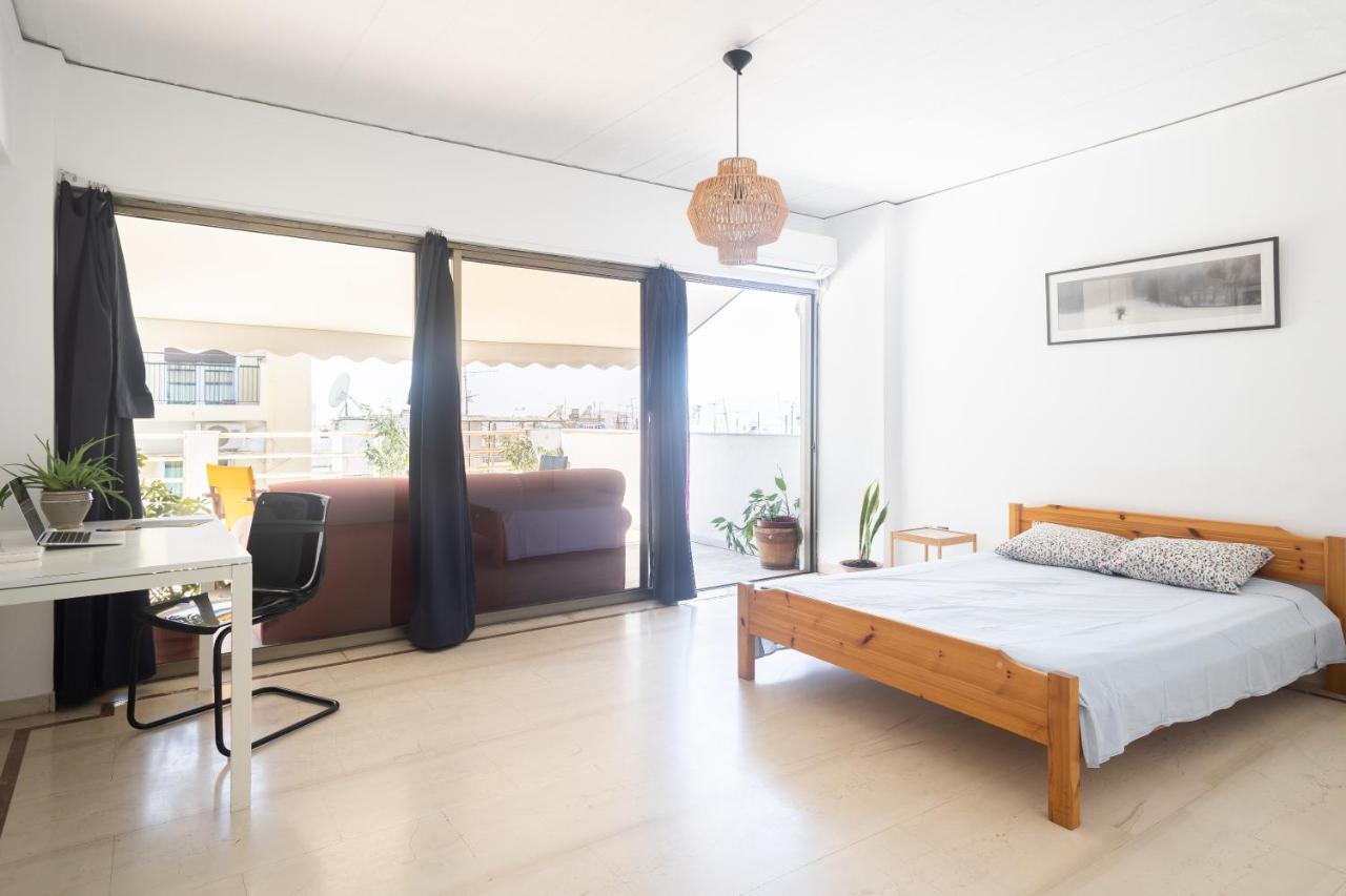Апартаменты 6Th Floor Loft In Exarcheia Афины Экстерьер фото